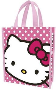Hello Kitty recycled material tote bag
