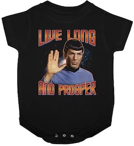 Doctor spock baby onesie