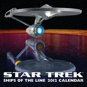 Star Trek Ships of the Line 2012 Panoramic Wall Calendar