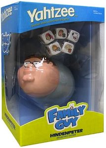 Peter Griffin yahtzee game for family guy fans