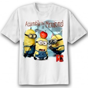 Despicable Me t-shirt with minions great for kids