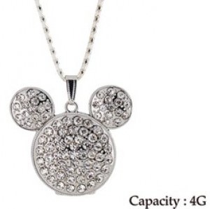 Crystal Mickey Mouse Flash Drive
