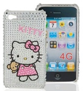 Hello Kitty Crystal iPhone 4s Case