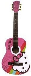 Hello Kitty Accoustic guitar