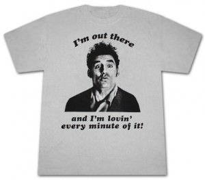 Seinfeld Kramer Out There T-Shirt