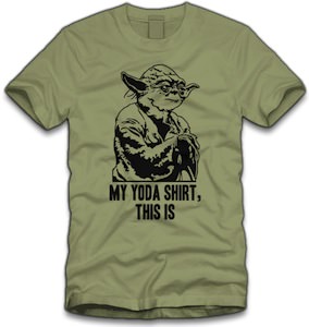 Star Wars Funny Yoda T-shirt