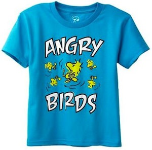 SPecial Angry Birds t-shirt
