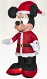 Mickey Mouse outdoor inflateble for Christmas
