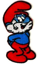 The Smurfs clothing patch