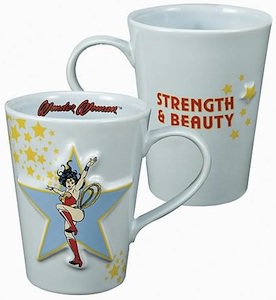 Wonder woman strength & beauty mug
