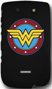 Blackberry case with Wonder Woman Logo