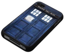 Tardis iPhone 4s case travel like the Doctor