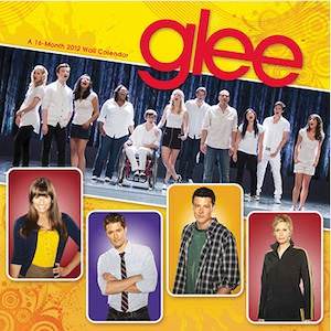 Glee 2012 wall calendar