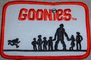 The Goonies Patch to iron on or sewn