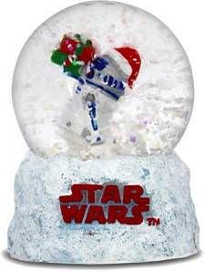 R2D2 Star Wars Snow Globe