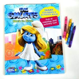 The Smurfs Coloring and activity book