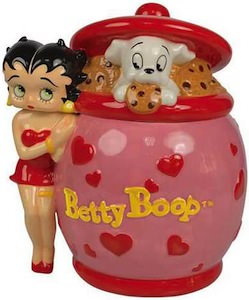Betty Boop and Pudgy cookie Jar