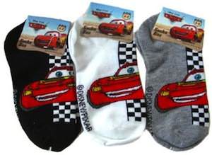 Cars 2 lightning McQueen Socks