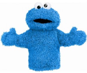 Cookie Monster Hand Puppet