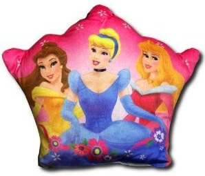 Disney Princess crown shaped pillow