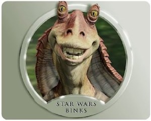 Star Wars jar Jar Binks Mousepad