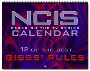 NCIS Wall Calendar 2012