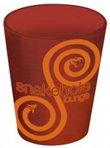 Parks and Recreation Snakehole Lounge Shot Glass