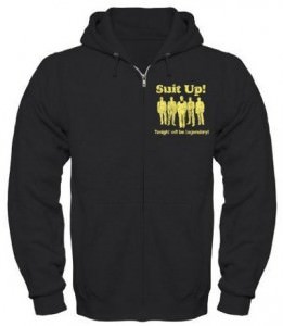 How I Met Your Mother Suit Up! Zip Hoodie