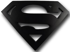 Superman designer black belt buckle