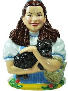 Wizard of oz dorothy cookie jar