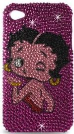 Betty Boop Pink Bling iPhone 4S Case - THLOG