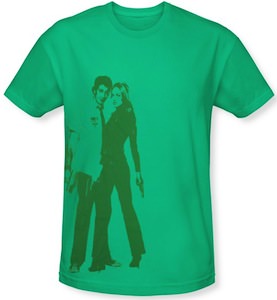 Chuck and Sarah walker t-shirt