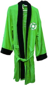 Green Lantern Logo Bath robe