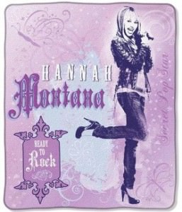 Hanna Montana Blanket