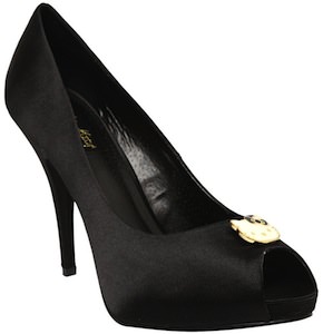 Hello Kitty black high heels pumps