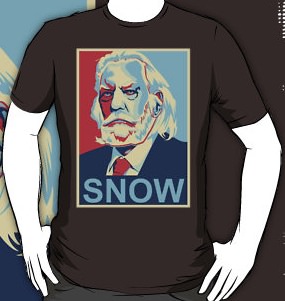 The Hunger Games t-shirt of President Snow