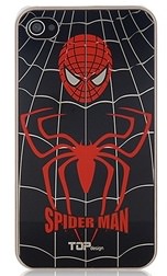 Spider-Man iPhone 4s case in black