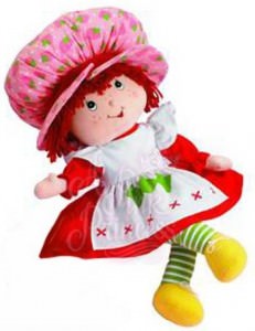 strawberry shortcake doll plush