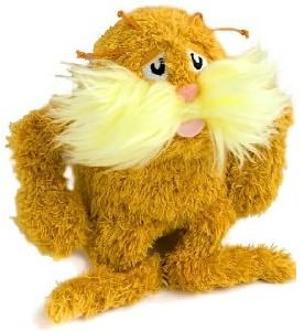 Dr Seuss Lorax 7 Inch Plush