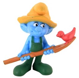 The Smurfs Farmer Smurf Figure