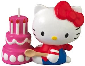 Hello Kitty Birthday Cake Candle by wilton