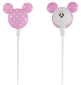 Mickey/Mini Mouse Head Shaped Earphones