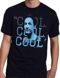 Community t-shirt of Abed with the words cool