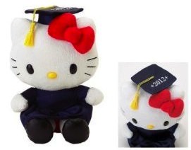 Hello Kitty Graduation Plush doll