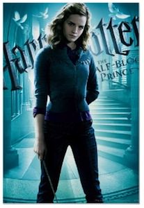 Harry Potter movie poster of Hermione Granger