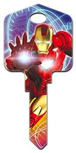 Marvel Iron Man house key