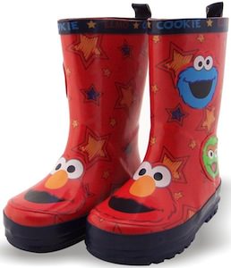 Sesame Street toddler rain boots