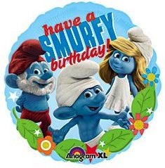 The Smurfs Birthday Balloon