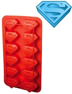 Superman ice cube tray