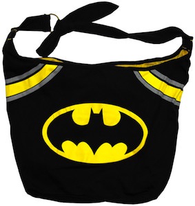 Batman black logo handbag